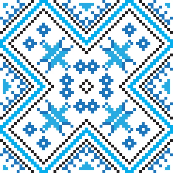 Ethnische Ornamente, nahtlose Muster. Vektorillustration — Stockvektor