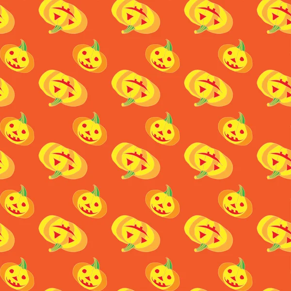 Cadılar Bayramı geleneksel semboller kutsal kişilerin resmi ile sorunsuz. Vektör.