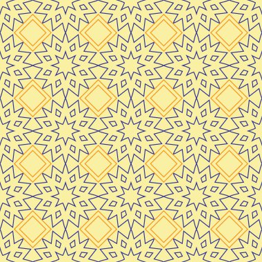 İslam tarzı soyut Dikişsiz desen.