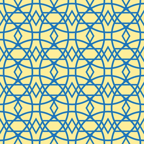 Abstraktní bezešvé vzory v islámském stylu. — Stockový vektor