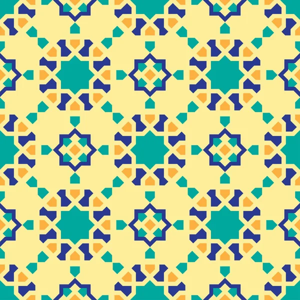 Abstract seamless patterns in Islamic style. — Stock Vector