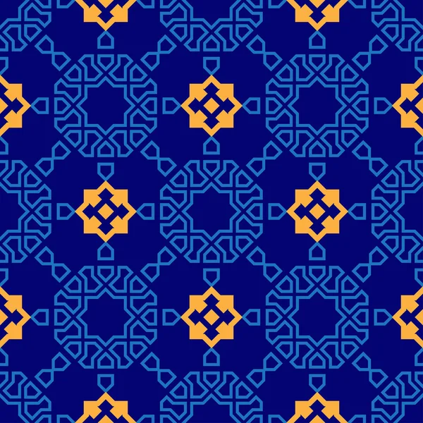 Abstrakta sömlösa mönster i islamiska stil. — Stock vektor