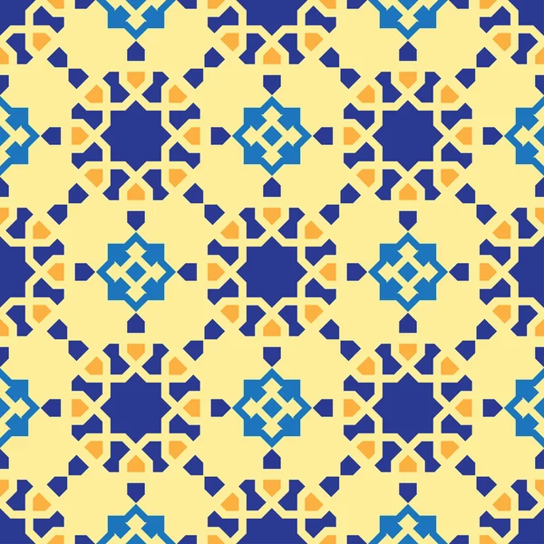 Abstract seamless patterns in Islamic style. — Stock Vector