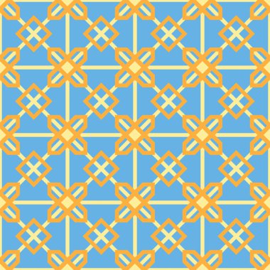 İslam tarzı soyut Dikişsiz desen.