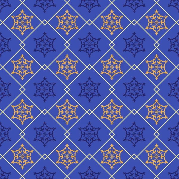 Abstracte naadloze patronen in islamitische stijl. — Stockvector