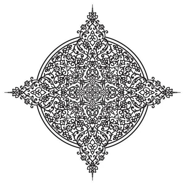 Kézi rajz zentangle elem. — Stock Vector