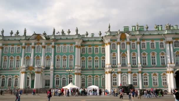Museu Hermitage ou Palácio de Inverno — Vídeo de Stock
