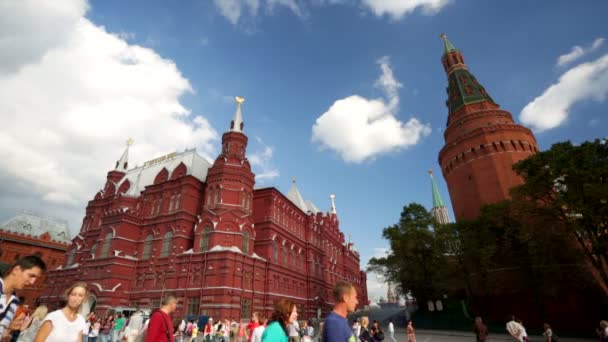 Muzeum Historyczne na plac Maneżowy — Wideo stockowe