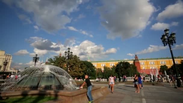 Vista da Praça Manezh — Vídeo de Stock