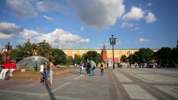 Vista de la Plaza Manezh — Vídeos de Stock