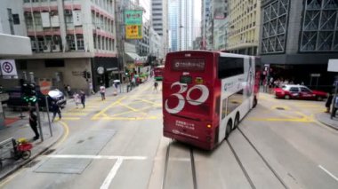 Hong Kong Çift katlı tramvay