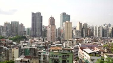 Macau cityscape görünümü