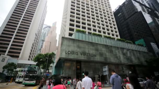 Tienda Louis Vuitton — Vídeo de stock