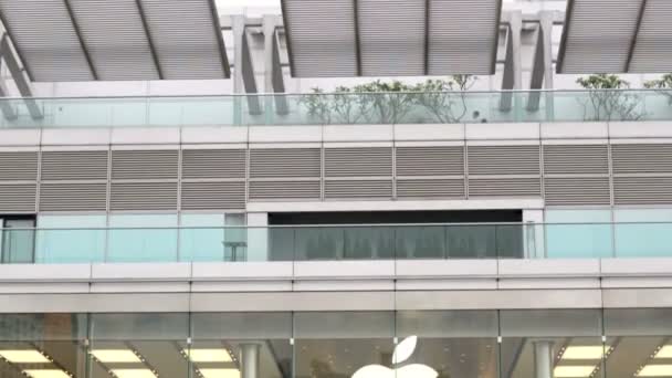 在香港的苹果商店 — 图库视频影像
