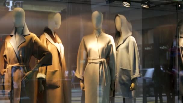 Max Mara store in Hong Kong — Stock Video