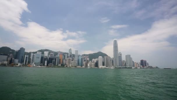 Hong Kong harbour — Stock Video