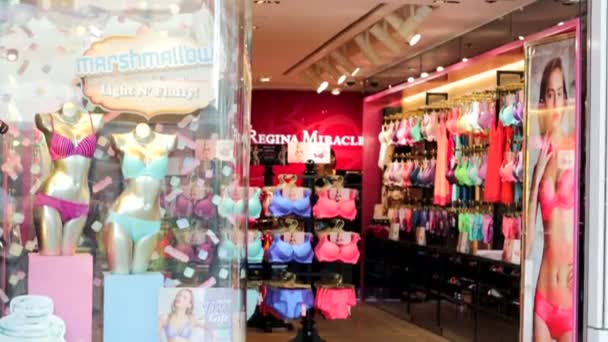 Regina miracle underwear store — Stock Video