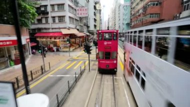 Hong Kong Çift katlı tramvay