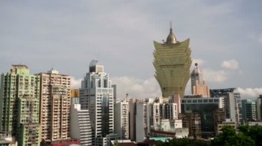 Macau cityscape görünümü
