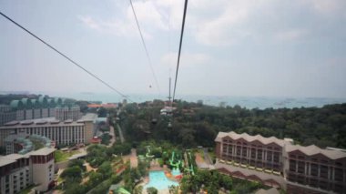 Teleferik yolculuğu görüntülemek