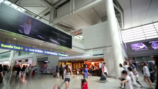 Aeroporto Internazionale di Incheon — Video Stock