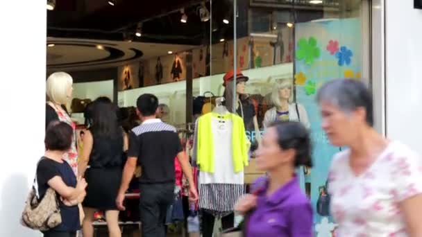 Veeko butik i Honk Kong – Stock-video