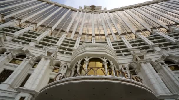 Gebäude der Galaxie Macau — Stockvideo