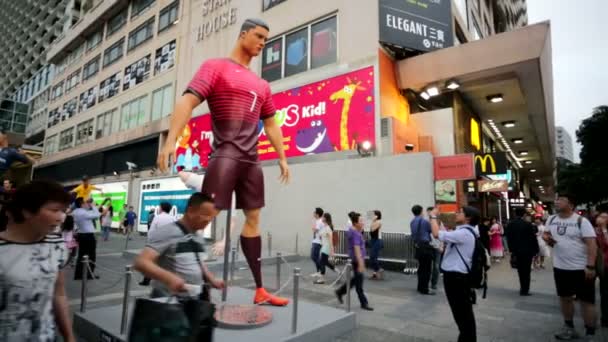 克里斯蒂亚诺 Ronaldo 图 — 图库视频影像