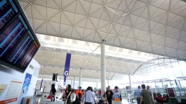 Aeroportul Internațional Hong Kong — Videoclip de stoc