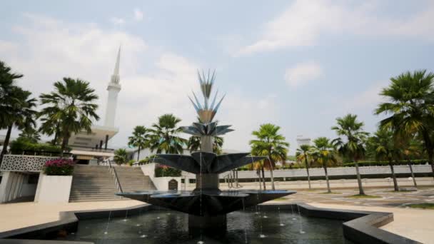 Malaysiar Ulusal Camii — Stok video