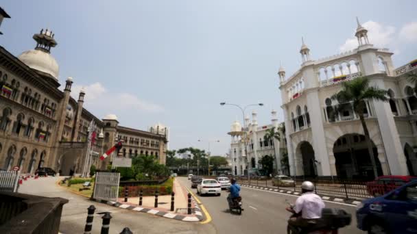 Railway Headquarters Building and Station — Stock Video