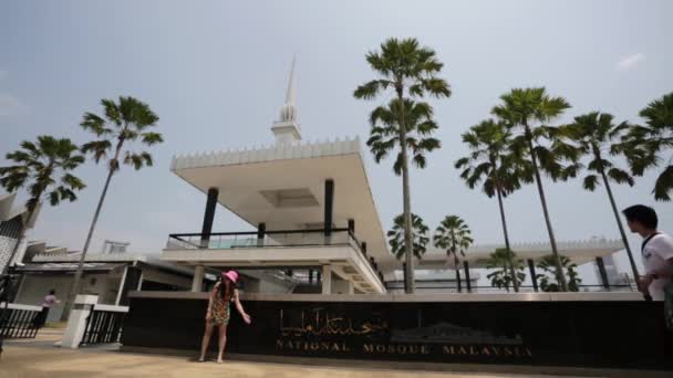 National Mosque of Malaysia — Stock Video