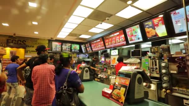 McDonald's Restoran dış — Stok video