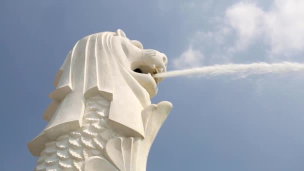 싱가포르 머 라이언 동상 — 비디오