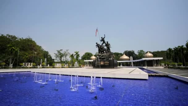 马来西亚国家纪念碑 — 图库视频影像
