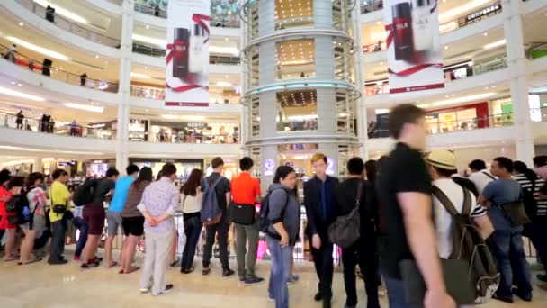 Suria KLCC a Petronas Torri Gemelle — Video Stock