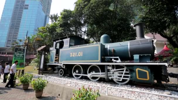 古い蒸気機関車 — ストック動画