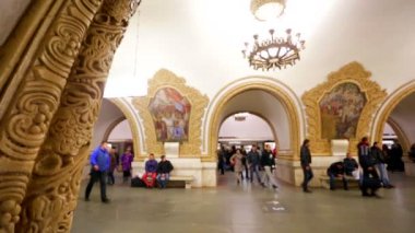 Kievskaya Metro İstasyonu'na, Moskova