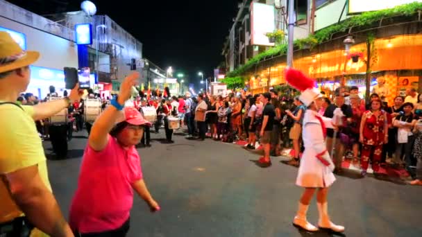 38: e årsdagen Chiang Mai Flower Festival — Stockvideo