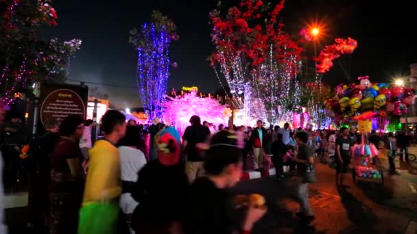 38 ° anniversario Chiang Mai Flower Festival — Video Stock