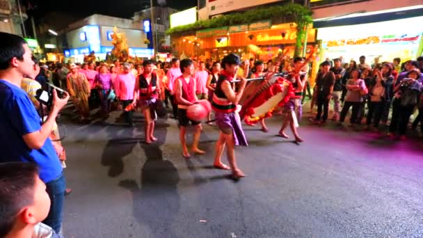 38. Jahrestag chiang mai flower festival — Stockvideo