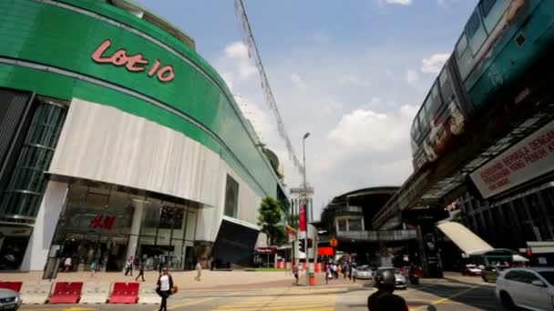 Distrito de Bukit Bintang — Vídeos de Stock