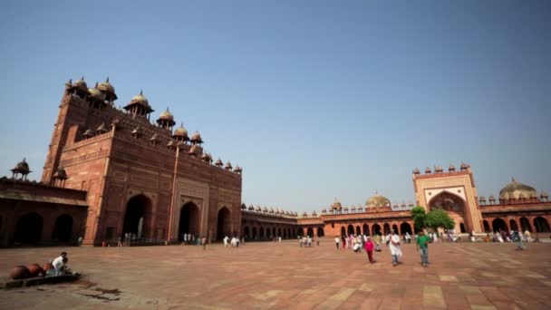 Mešita Jama masjid — Stock video