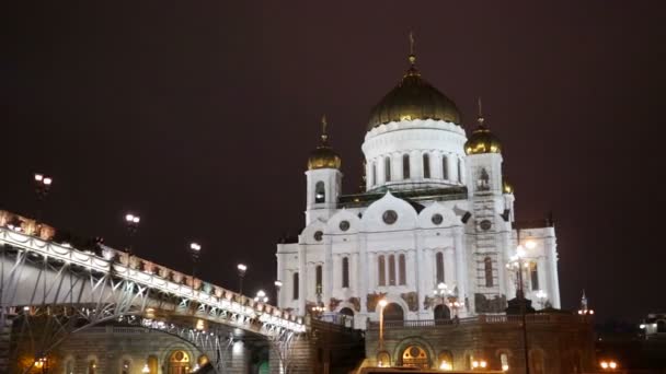 Cattedrale di Cristo salvatore — Video Stock