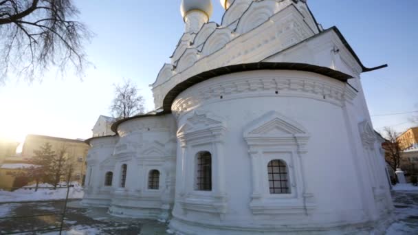 Sankt-Nikolaus-Kirche — Stockvideo