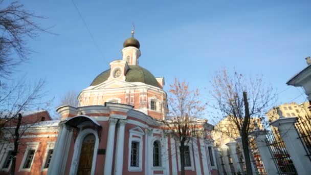莫斯科的庙宇 — 图库视频影像