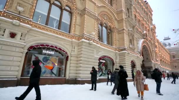 Sakız shopping center yakınındaki sokak — Stok video