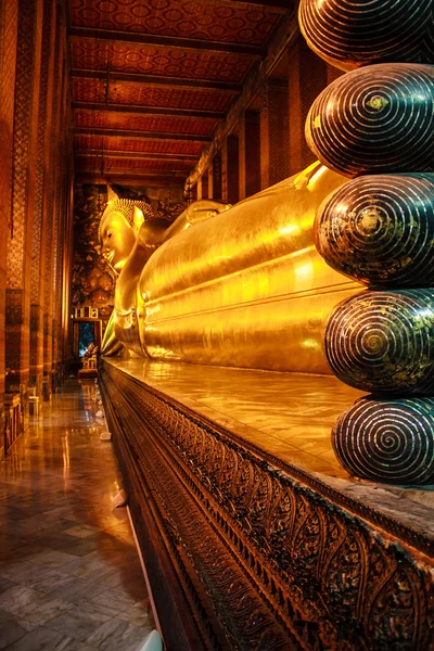 Buddha of statue in Wat Pho — Stock Photo, Image