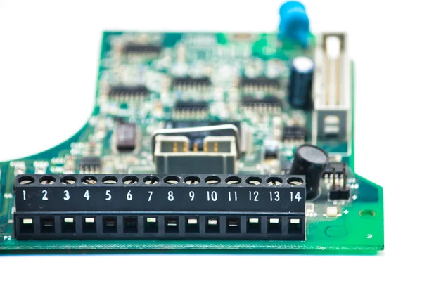 Elektronica circuit brede — Stockfoto