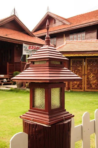 Fence Lamp — Stock Photo, Image